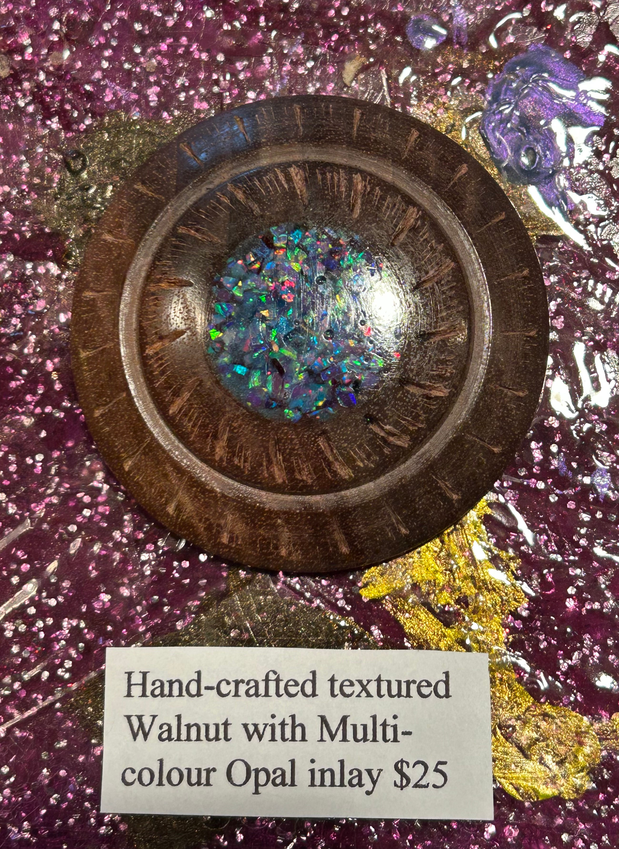 Pendant - Multi-Colour Opal