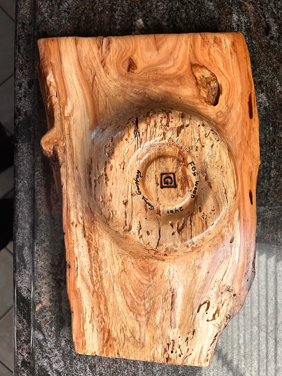 Thumbnail: Winged Live Edge Bowl