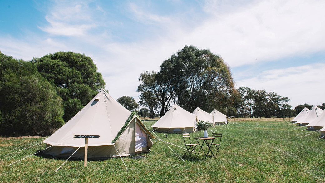 Glamping Wedding