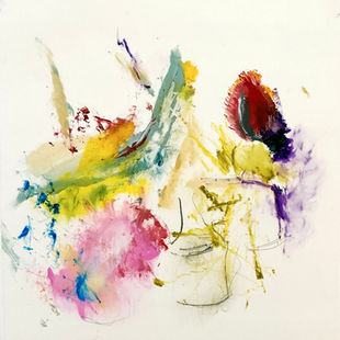 Iris Arnon mylar painting