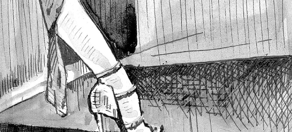 Mercedes Benz _ David Jones NGV Gala Board (detail)