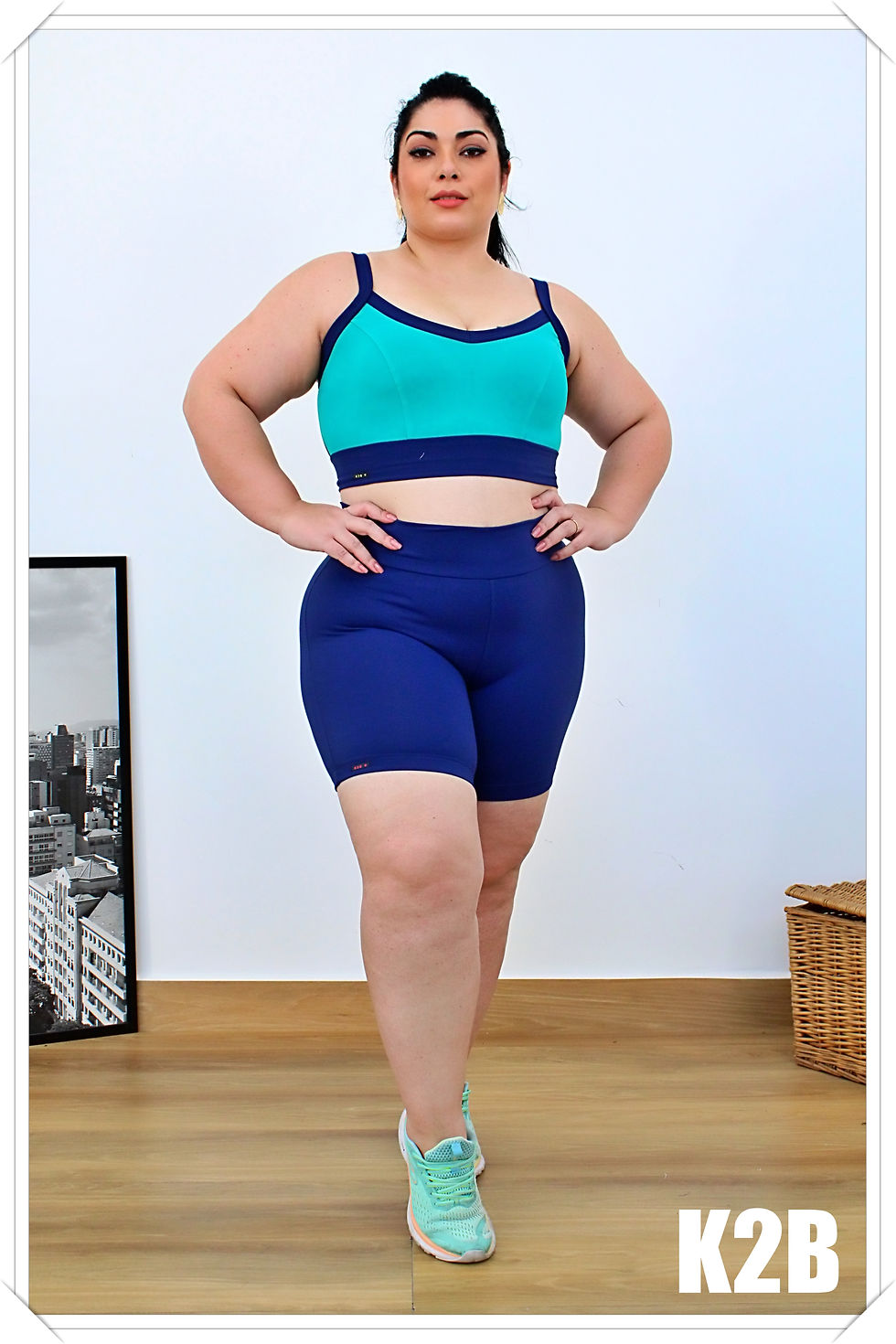 Miniatura: SHORTS PLUS SIZE ANEDINE REF F009884