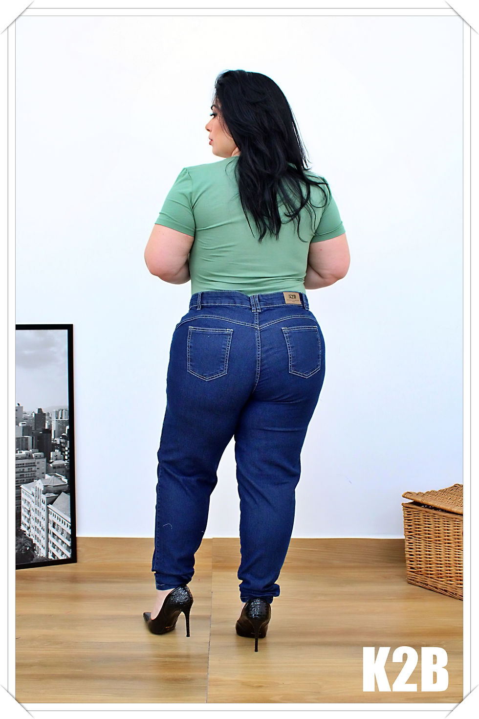 Miniatura: CALÇA PLUS SIZE CADIELA REF 190320097