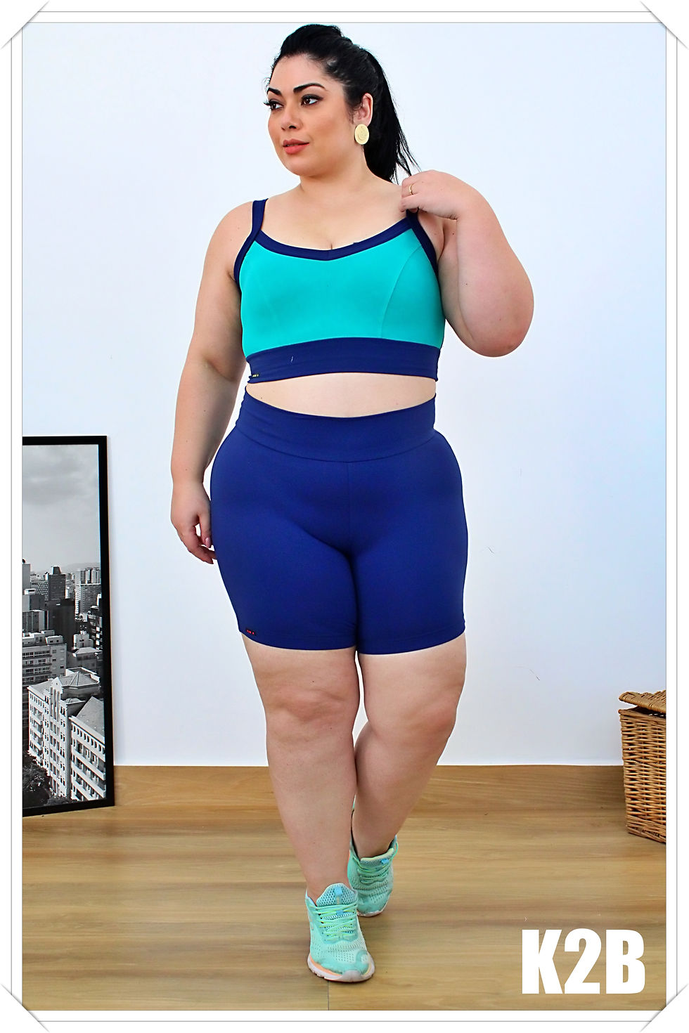 Miniatura: SHORTS PLUS SIZE ANEDINE REF F009884