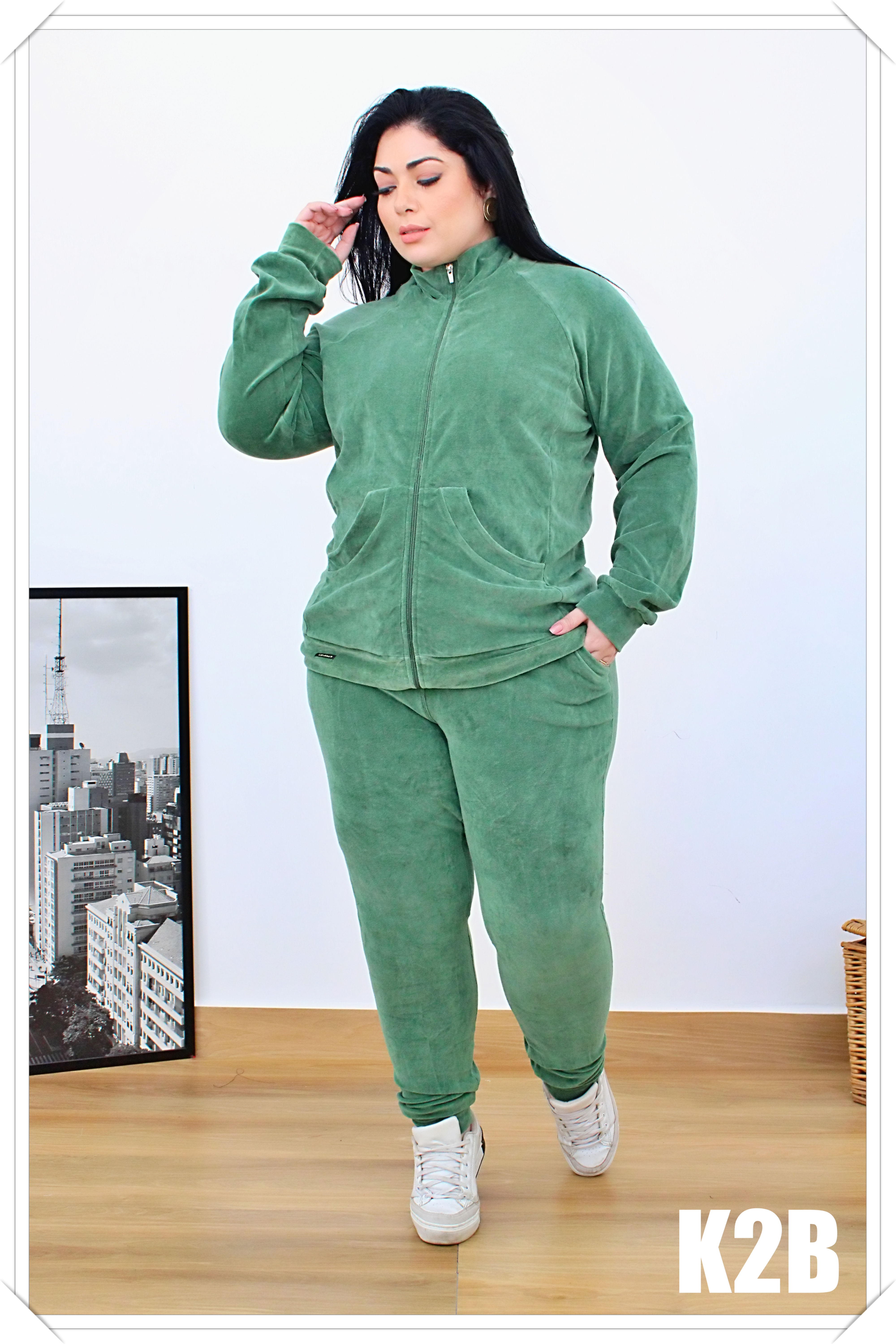 CONJUNTO PLU SIZE VISANTI REF 200160067