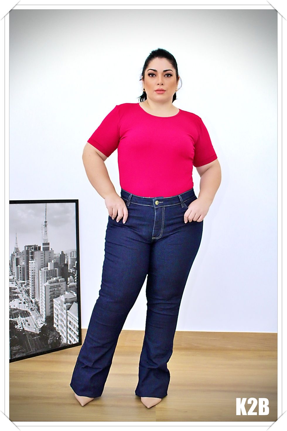 Miniatura: BLUSA PLUS SIZE RASELINA AD REF 010470247