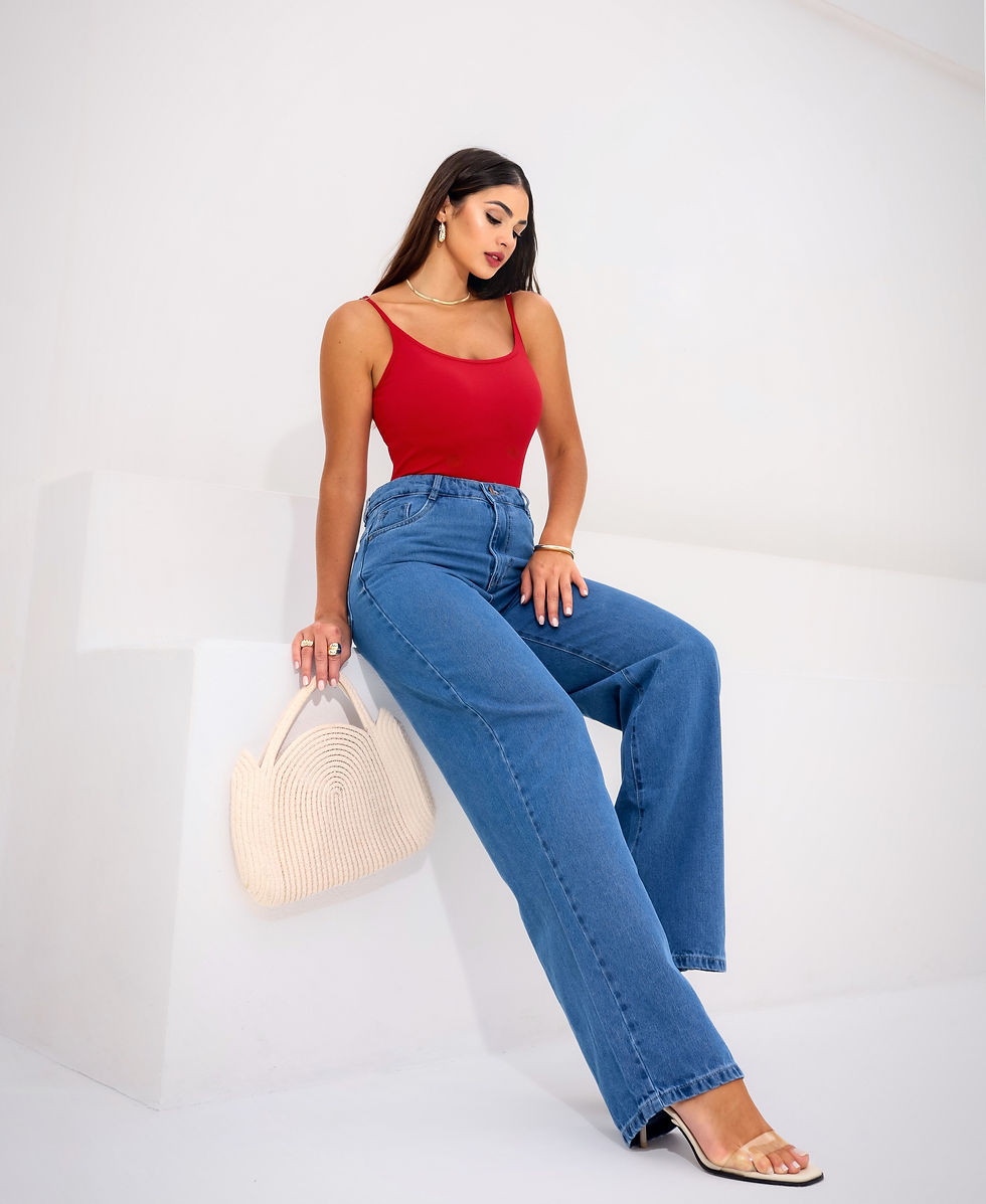 Miniatura: CALÇA WIDE LEG DEMILIA REF 190360038