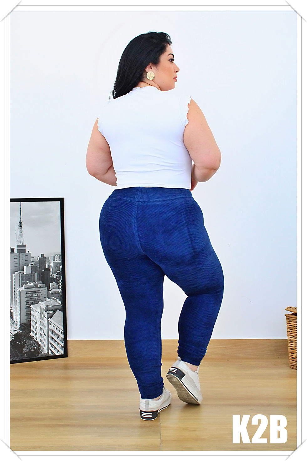 Miniatura: CALÇA LEGGING PLUS SIZE EMMALI REF 99012
