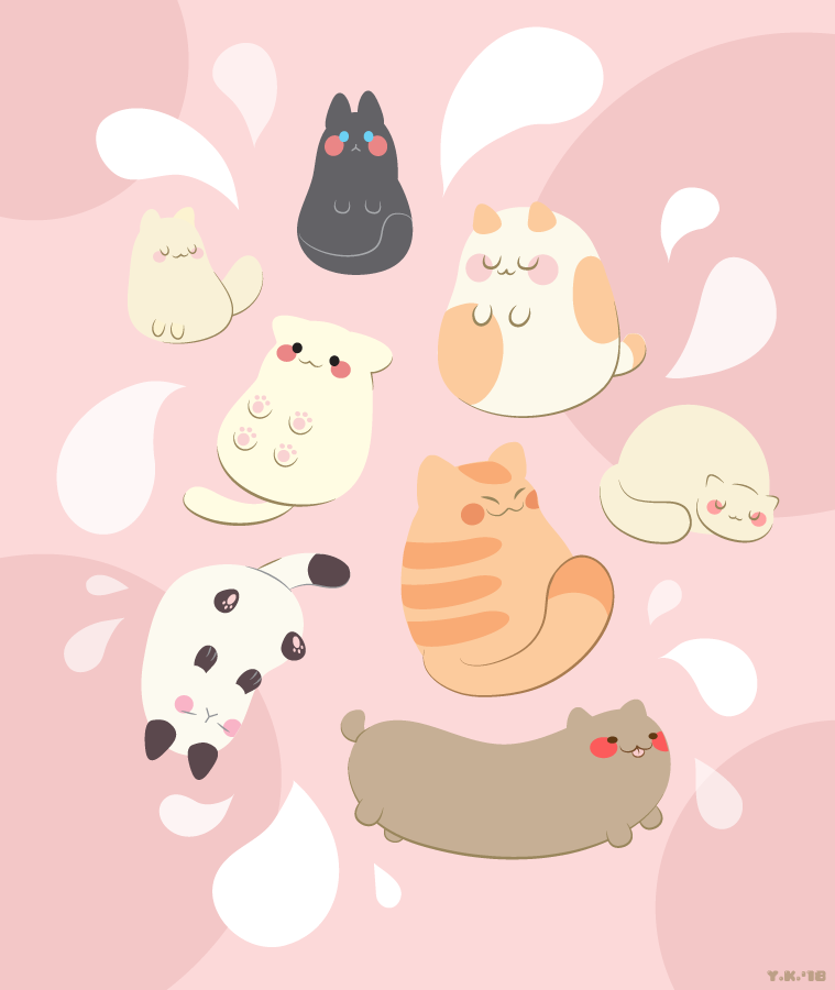 Strawberry Cat Milkshake