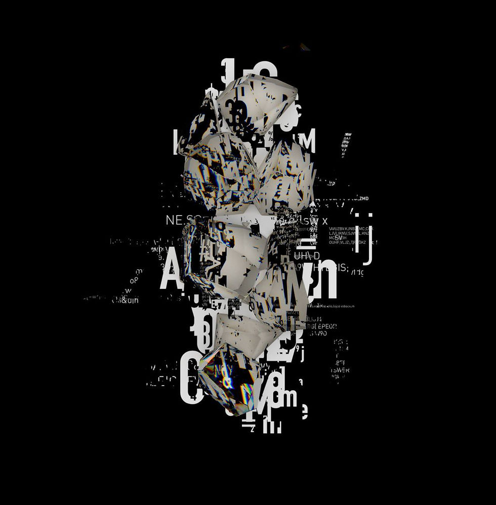 Allotrope Canvas 1m x 1m Ben Sheppee