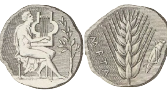 Metapontum – Silber-Tetradrachme Carelli Nr. 116 – D. 128