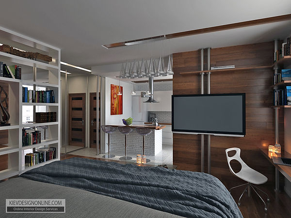 small studio interior design