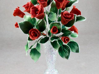 Chocolate Valentine Bouquet of Roses