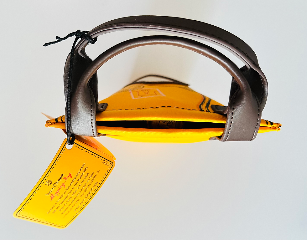 Thumbnail: Veuve Clicquot Travel Stamp Bottle Shopping Bag