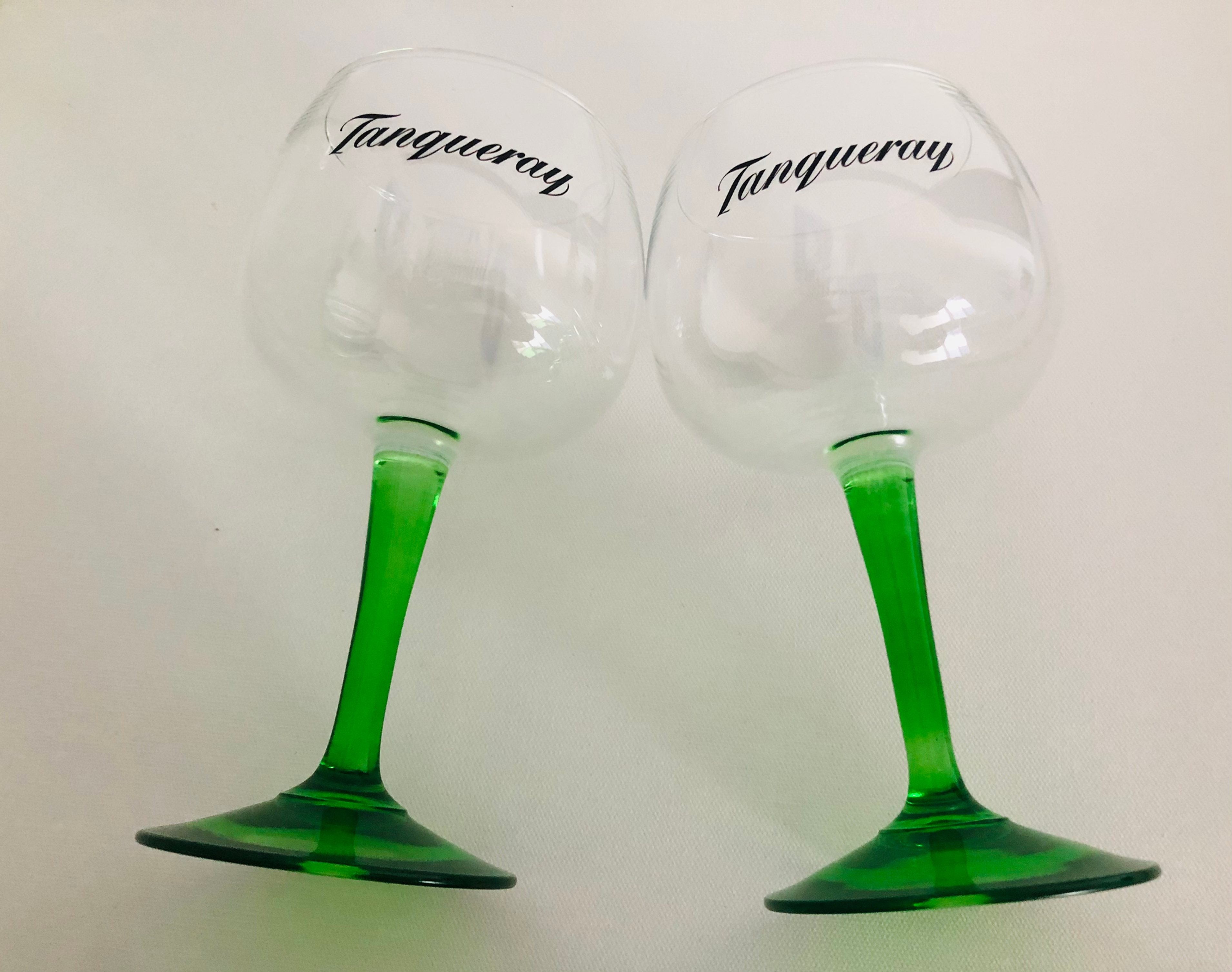 Set of 2 Tanqueray Gin Goblets
