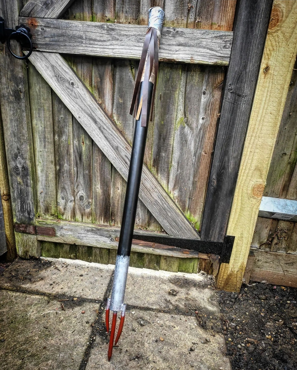 Thumbnail: ⭐RICK GRIMES CRM SPEAR⭐  LUCILLE BAT, THE WALKING DEAD (real metal)