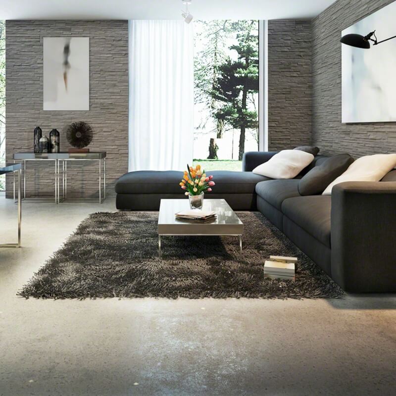 Illustration from Use Rugs to Tie a Room Together