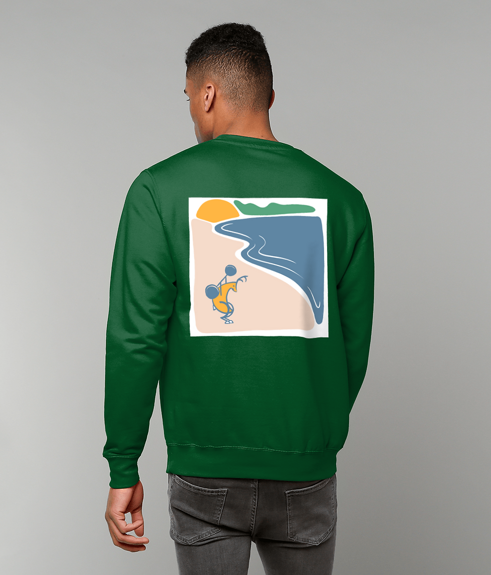 Thumbnail: Squatting deer (dark colours)