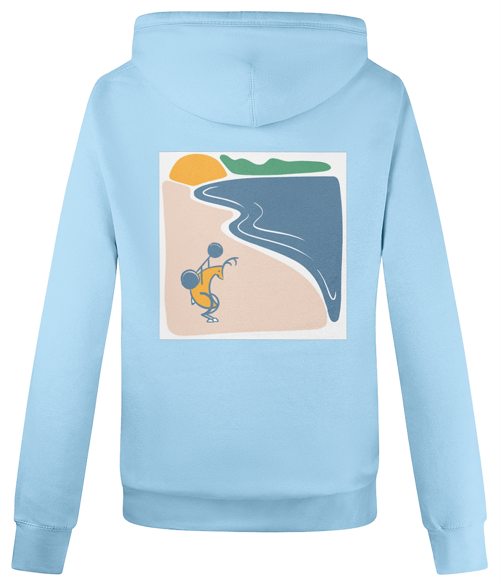 Thumbnail: Squatting deer heavyweight hoodie