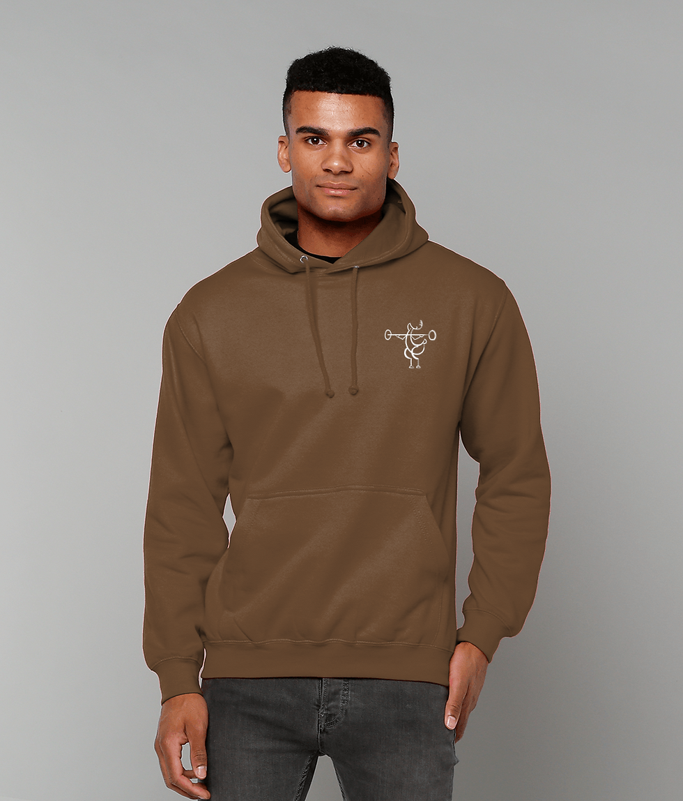 Thumbnail: Shoulder press deer lightweight hoodie (dark colours)
