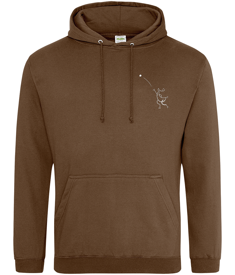 Thumbnail: Shot put deer lightweight hoodie (dark colours)