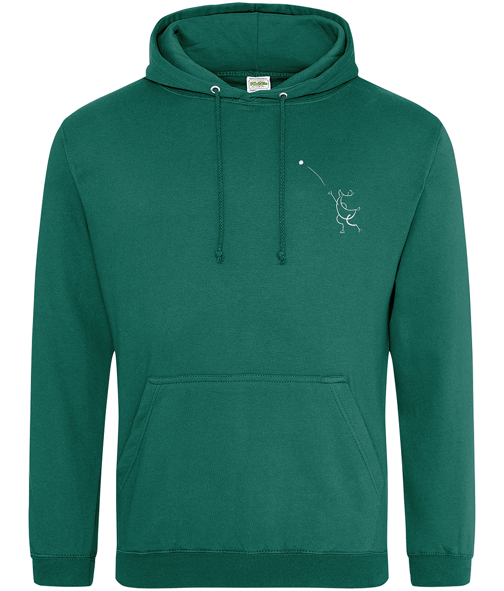 Thumbnail: Shot put deer lightweight hoodie (dark colours)