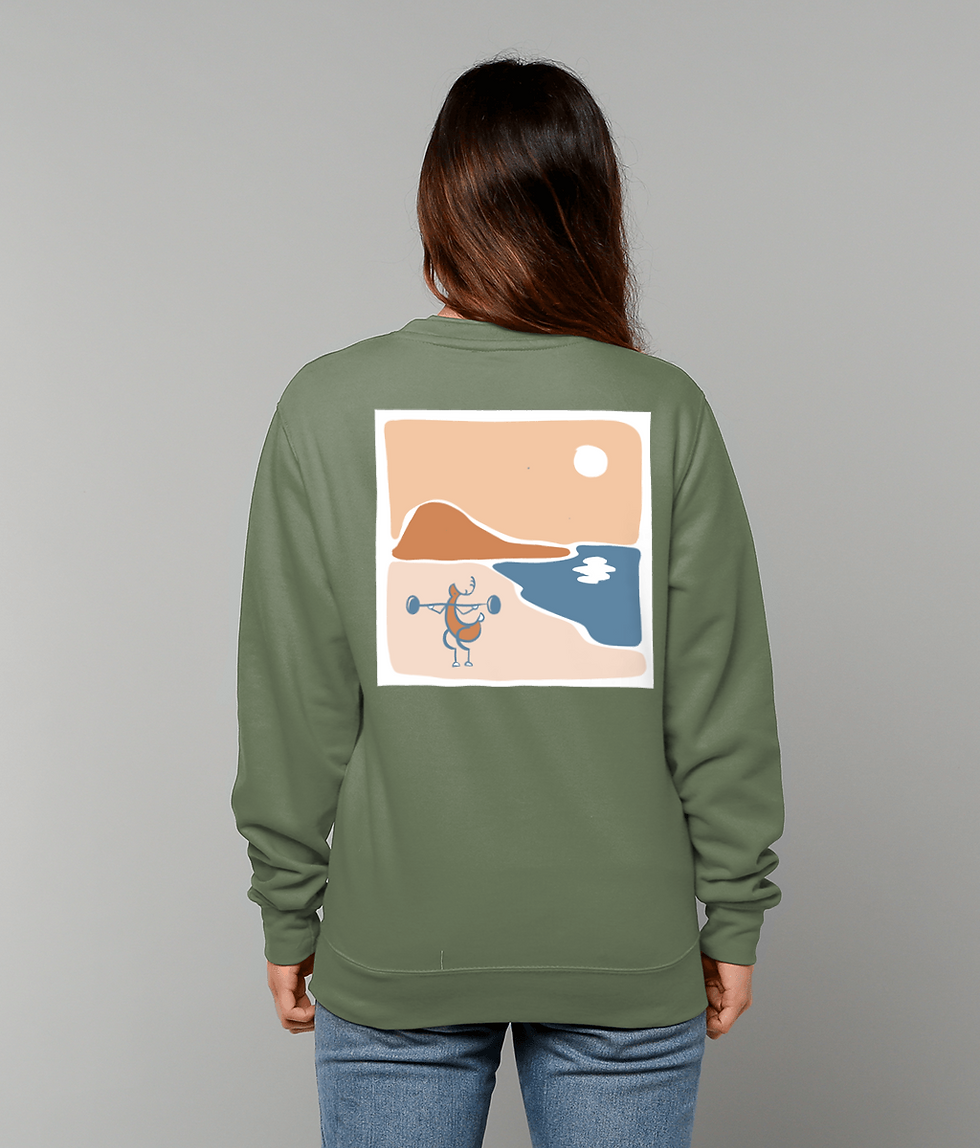 Thumbnail: Shoulder press deer (dark colours)