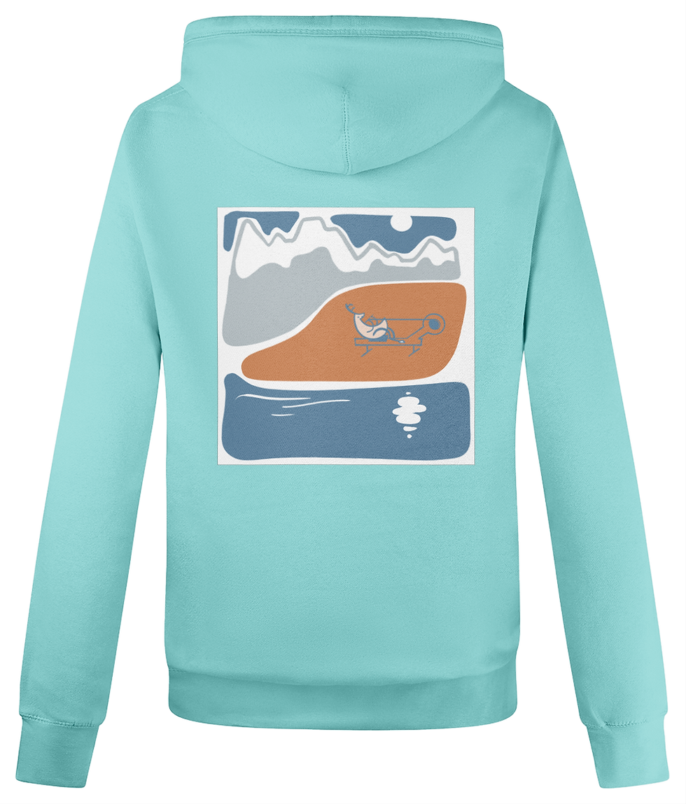 Thumbnail: Rowing deer heavyweight hoodie