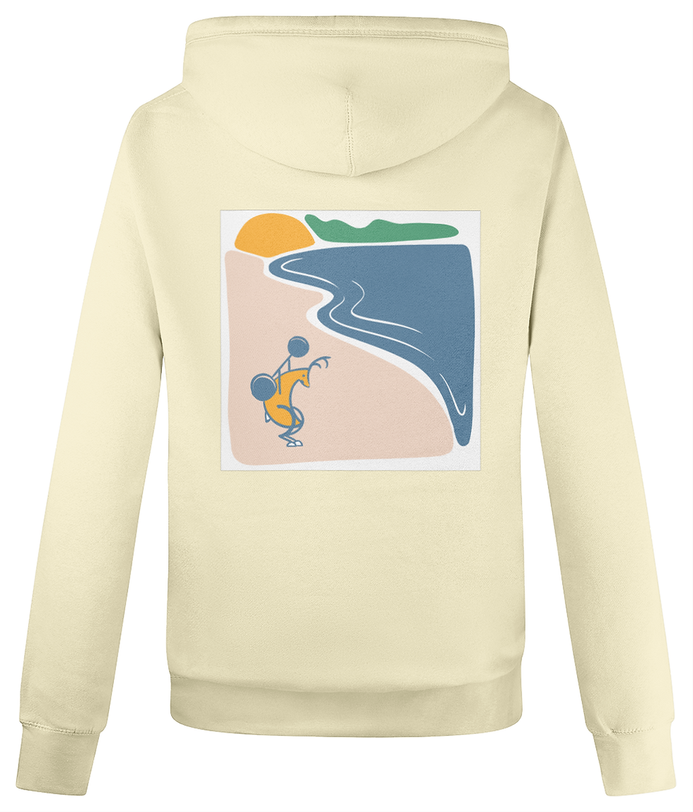 Thumbnail: Squatting deer heavyweight hoodie