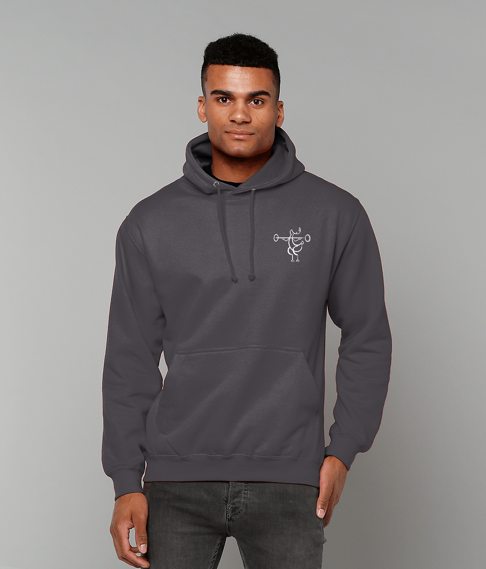 Thumbnail: Shoulder press deer lightweight hoodie (dark colours)