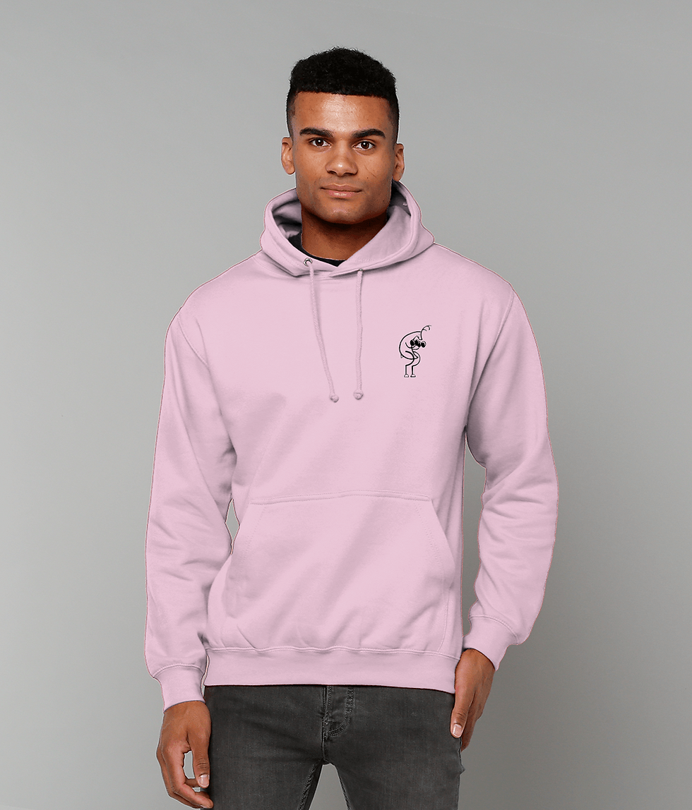 Thumbnail: Arm curl deer lightweight hoodie (light colours)
