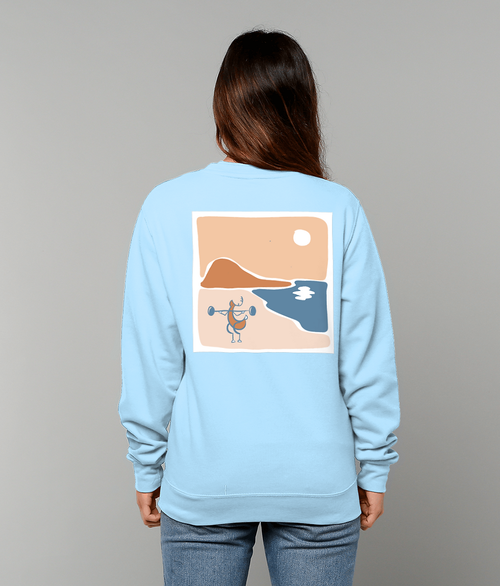 Thumbnail: Shoulder press deer (light colours)