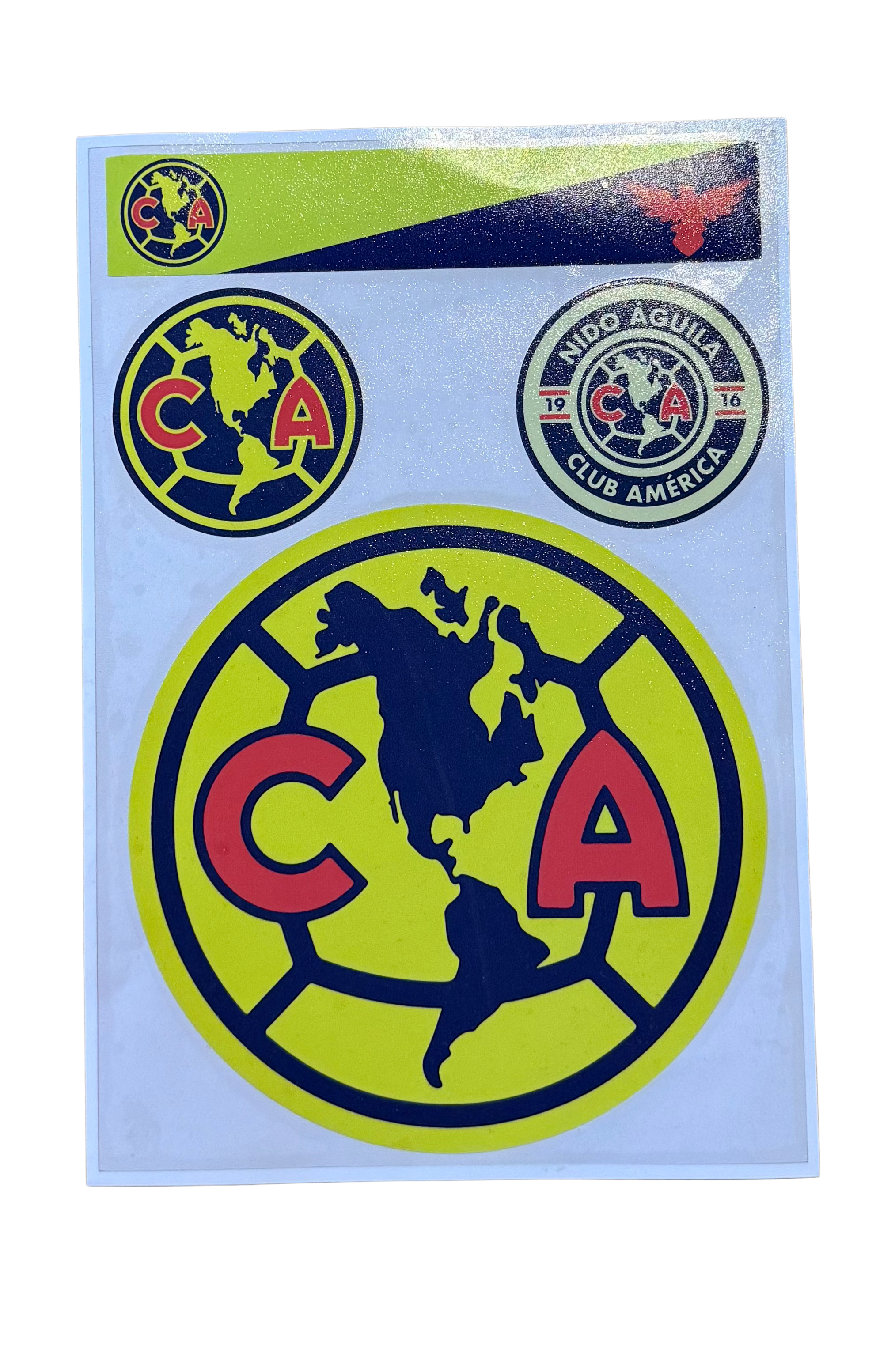 Club America Logo Stickers 4 Count