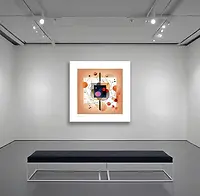 No Charge Neutron Artwork Room