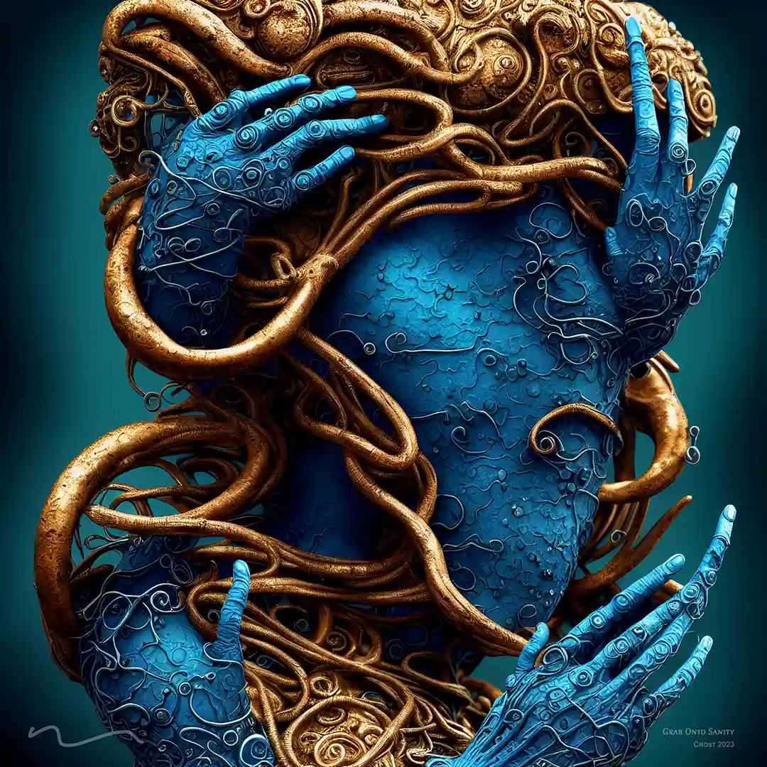 Grab Onto Sanity Art