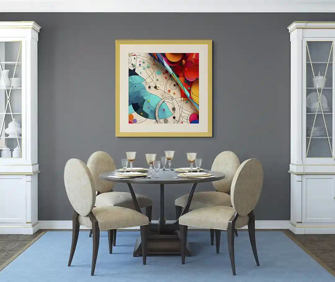 A Symphony of Color Artwrork Room