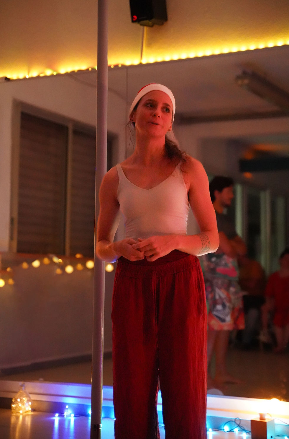 Soirée de Noël Pole Dance Rayon Vert Réunion 2024