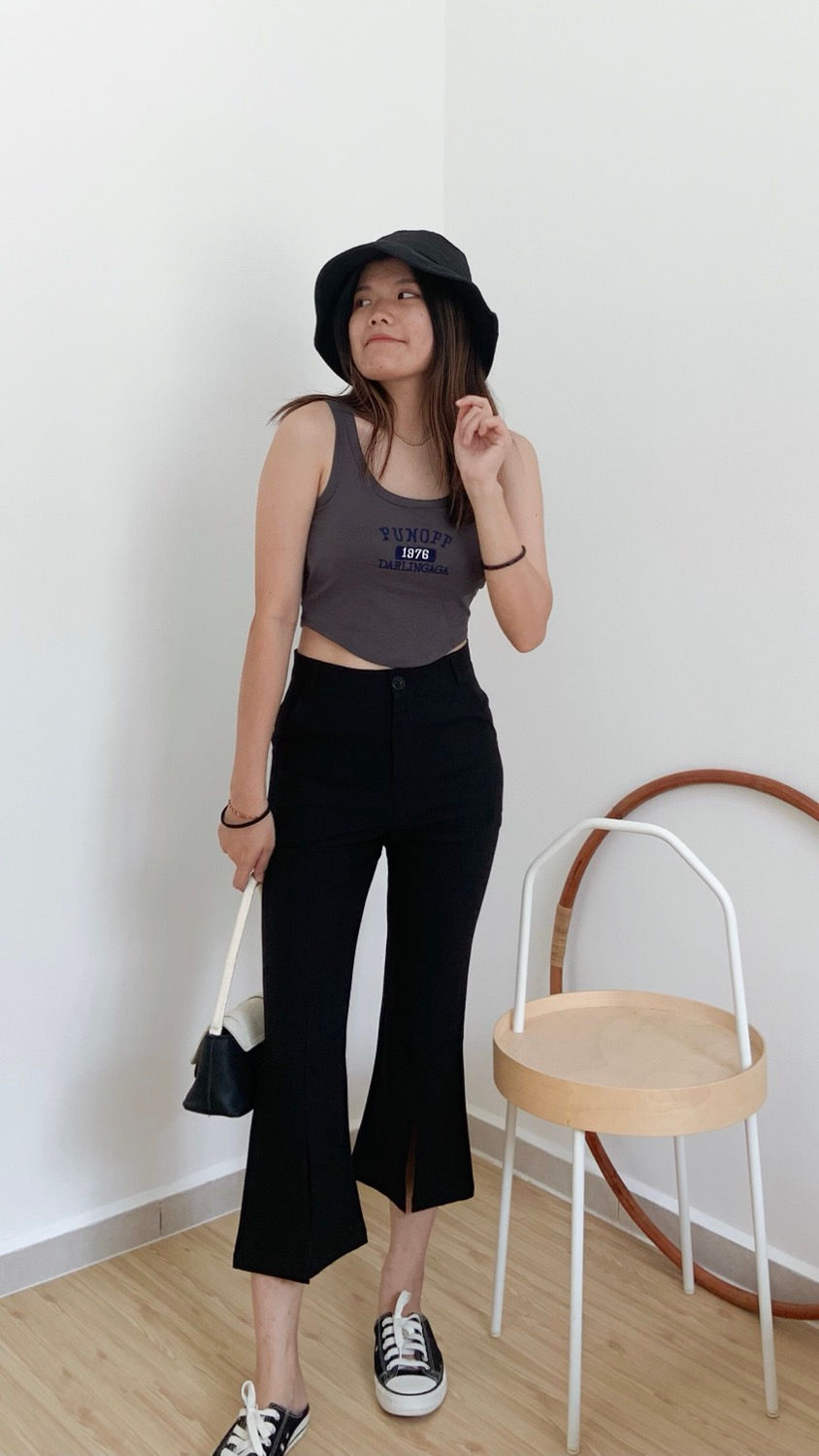 Thumbnail: Split Wide Suit Pants