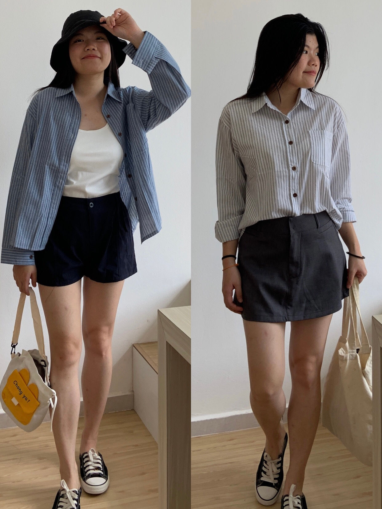 Linen Stripes Blouse