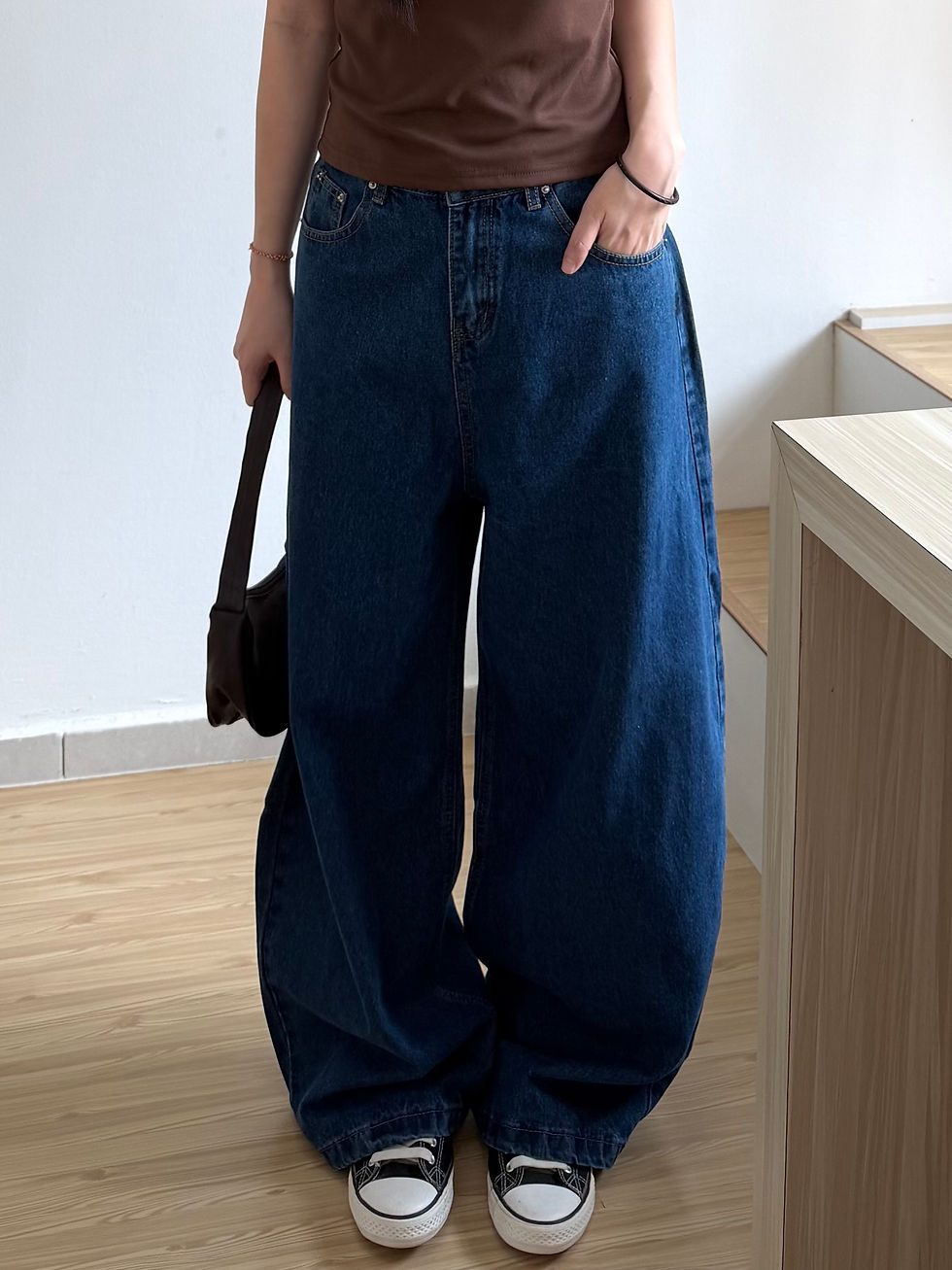 Thumbnail: Curved Leg Jeans