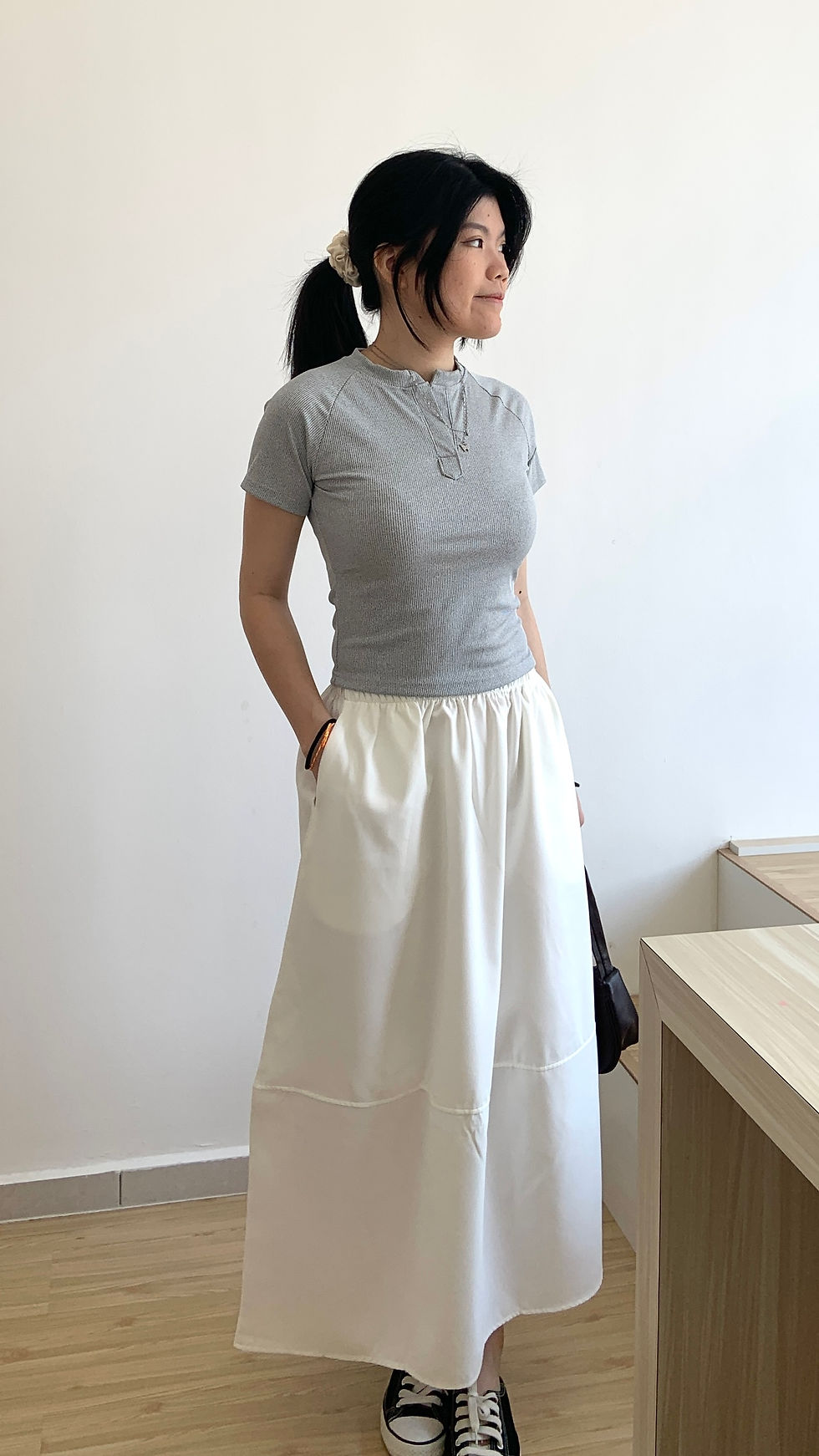 Thumbnail: Puffing Long Skirt