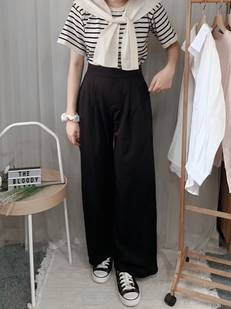 Thumbnail: Straight Long Trousers 