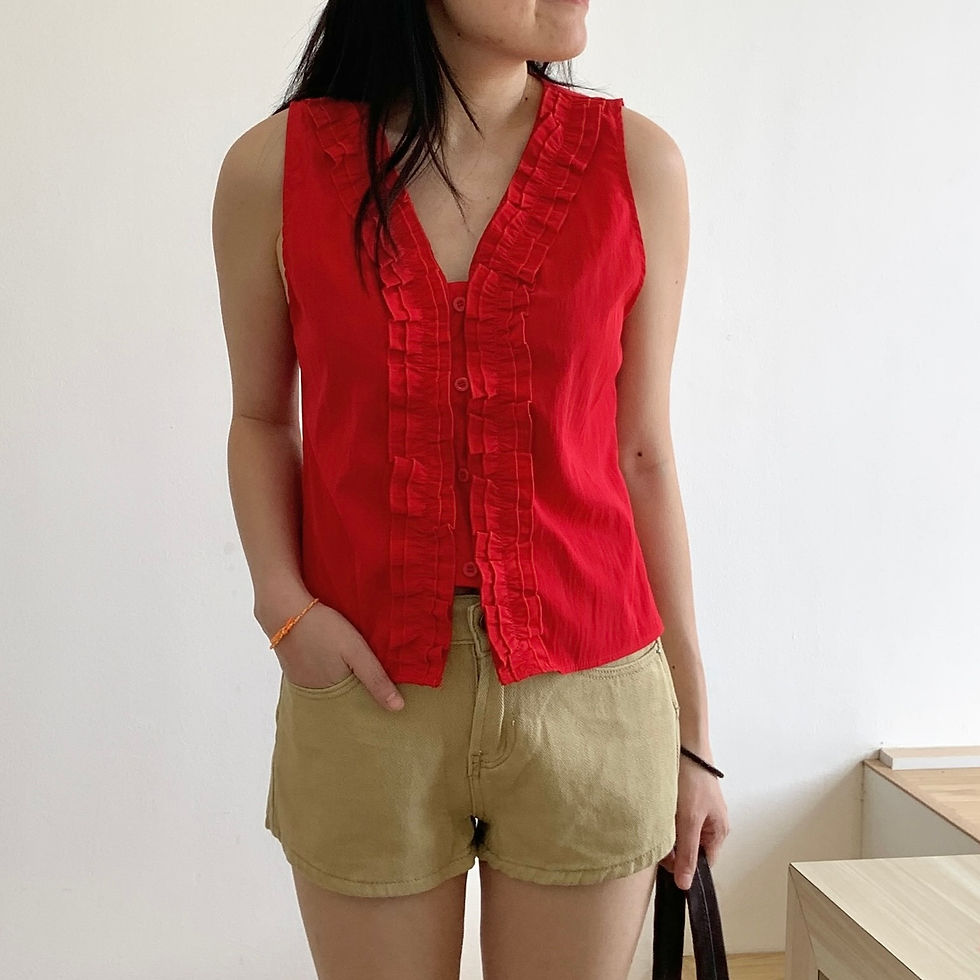 Thumbnail: Mid-rise Denim Shorts