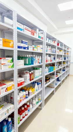 ESTANTERÍAS FARMACEUTICAS