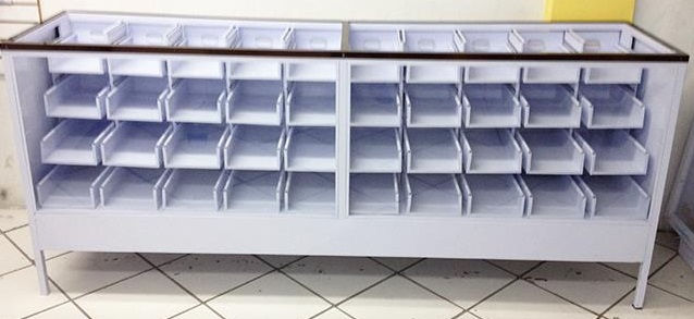 Miniatura: Cajonera Papelería Ferretería Metálica 40 Cajones