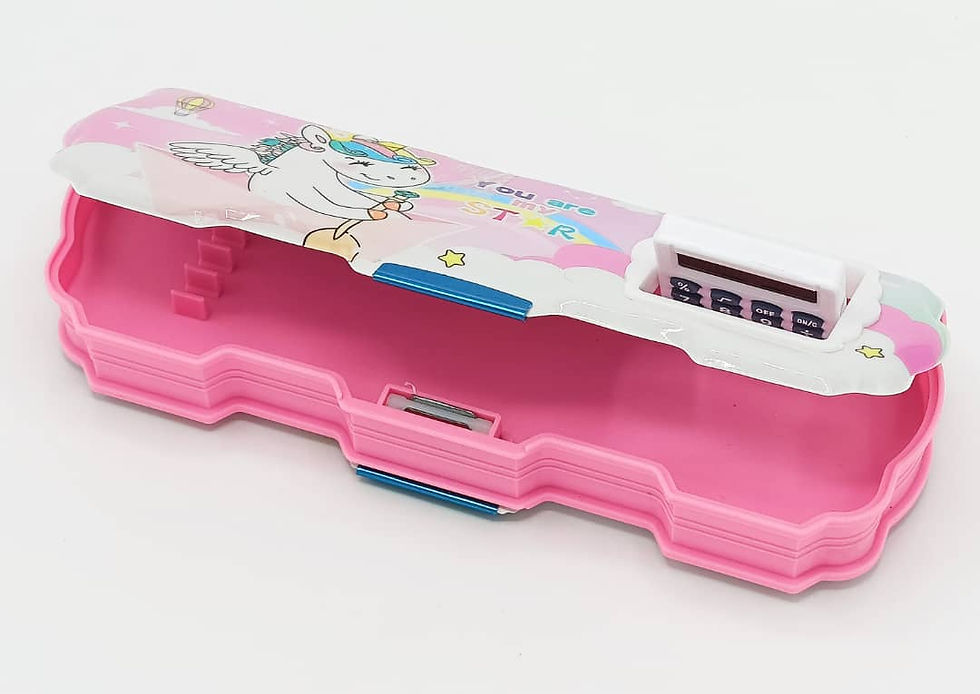 Miniature : TROUSSE ECOLIERA CALCULATRICE JH-330-1/ PL-8422