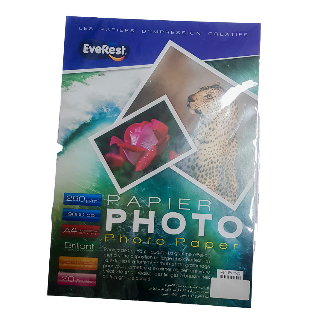 PAPIER PHOTO A3 180G EV2624