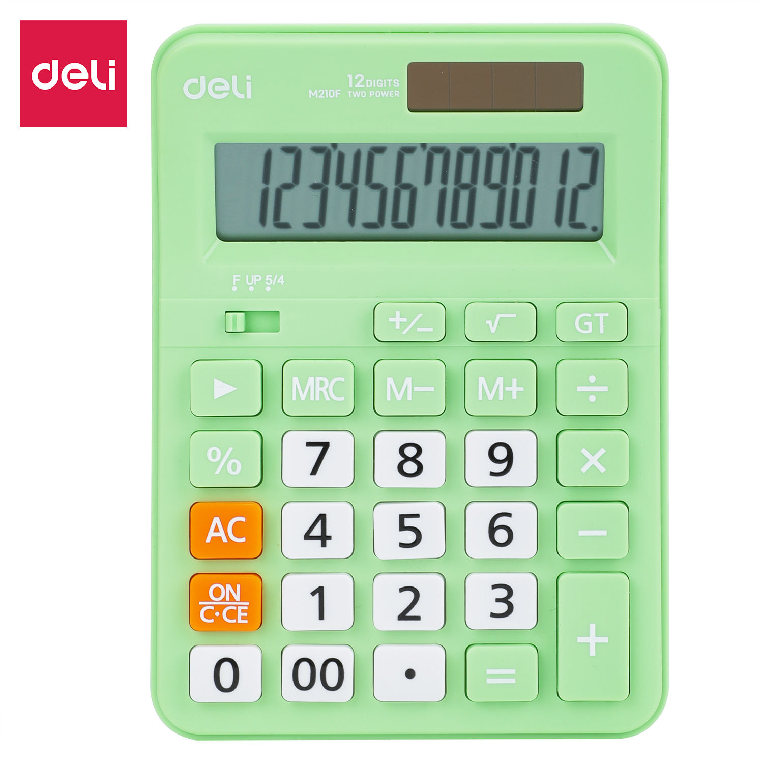 CALCULATRICE DE BUREAU 12 CHIFFRES 108.7*152.1*29.8MM GREEN