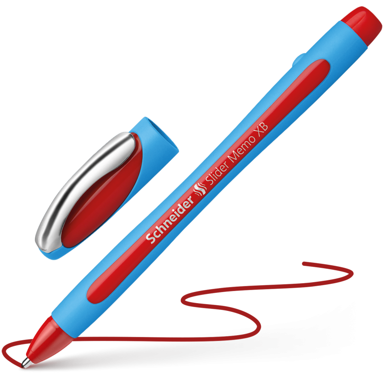 STYLOS A BILLE SLIDER ROUGE MEMO XB SCHNIDER REF 150202