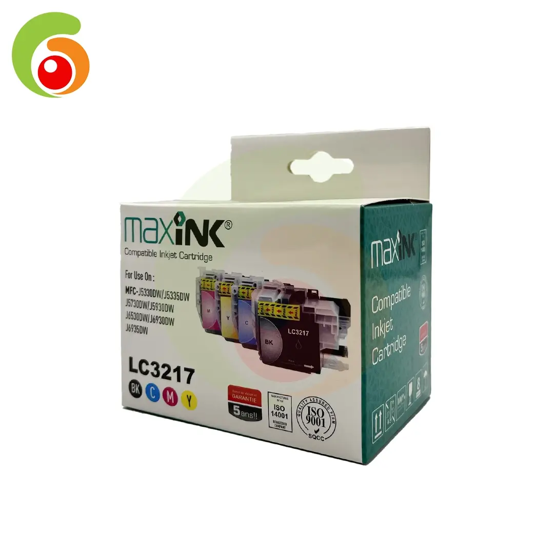 PACK 4 CARTOUCHE LC3217 BROTHER